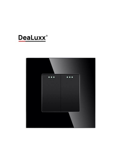 Dealuxx Cam Çerçeveli 2 Tuşlu Anahtar 194480974