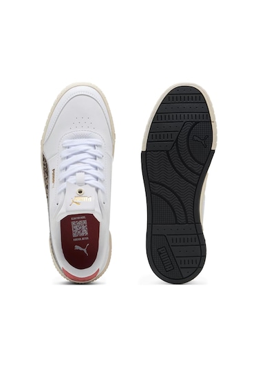 Puma 403515 Carina Mia Animal Flair Spor Ayakkabı Beyaz Beyaz