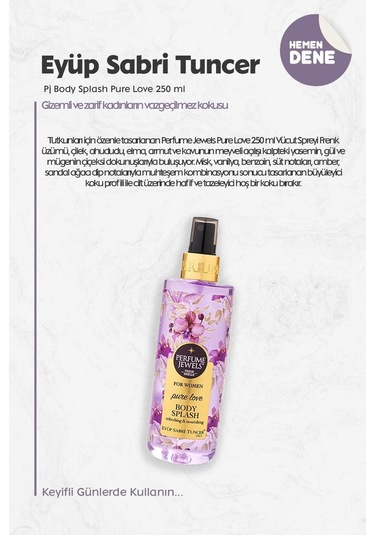 Eyüp Sabri Tuncer Pure Love Vücut Spreyi  250 ML