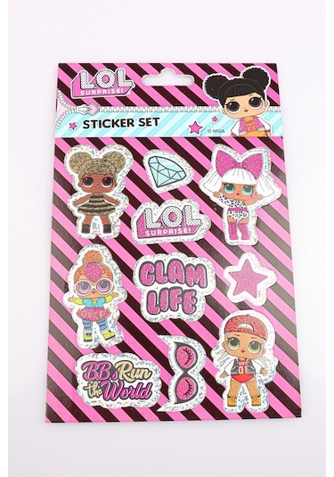 L.O.L. SURPRISE LİSANSLI STICKER SET