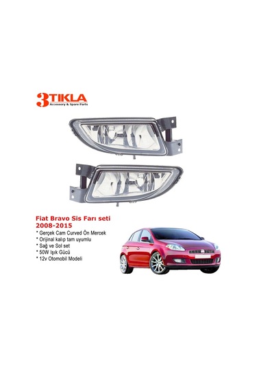 Fiat Bravo 2015 Sis Farı Takımı Led Xenon Set