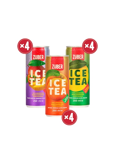 Züber Karma Ice Tea Seti 12 x 250 ML