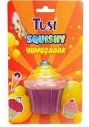 Squishy Cupcake: Slow Rising Köpük Oyuncak Yumuşacık Stres Giderici Figür Meyve