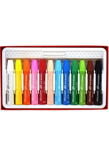 Pensan Pastel Boya Kıdz 12 Renk 98060Pb1