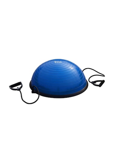 RAVEL PİLATES BOSU BALL DENGE TOPU-POMPALI-MAVİ-RBB41