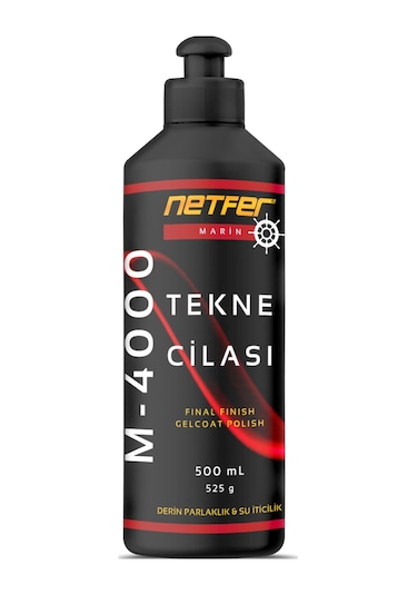 Netfer 4'lü Marin Tekne Pasta Cila Set 4 x 500 Ml