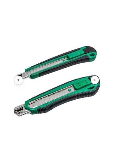 Elta Ergonomik Kilitli Maket Bıçağı 18 Mmve 9 Mm Set
