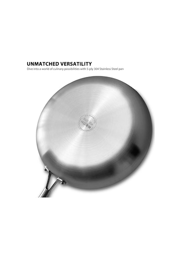 304 Paslanmaz Çelik Tava, Yapışmaz Tava Kızarmış Biftek Pot Gaz Inox