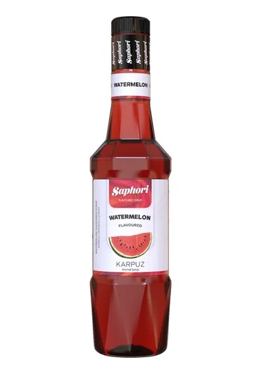 Saphori Karpuz Aromalı Kokteyl Şurubu Karpuz Şurubu 700 Ml