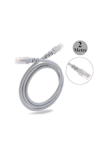 CAT6 Ethernet LAN Ağ Network Patch Kablo 2 M