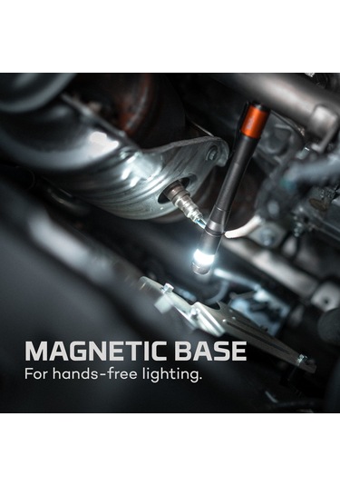 Nebo Inspector Şarjlı Kalem Fener 500 Lümen Poc-1000-g Siyah