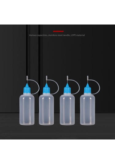 10ml 30ml Pe Plastik Sıkılabilir İpucu Aplikatör Şişe İğne Ucu