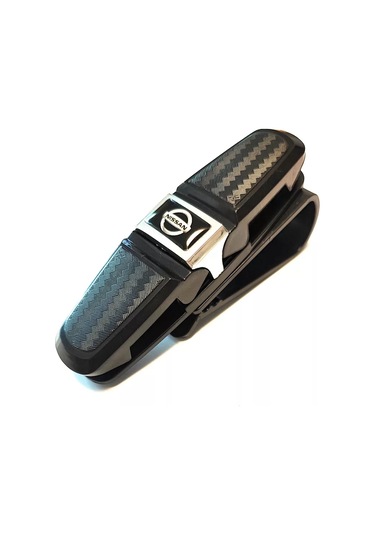 Power Resulting Nissan İçin Güneşlikli Araç Gözlük Tutucu 174448185 Siyah