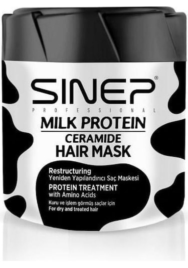 Sinep Yeniden Yapılandırıcı Saç Maskesi 400 Ml Milk Protein