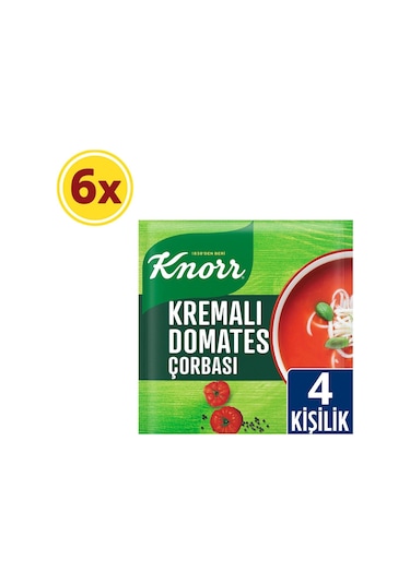 Knorr Kremalı Domates Çorbası 69 Gr X 6 Adet