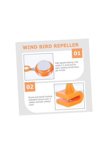 Qf 1 Bilgisayar Rüzgar Kuşu Kovucu Fırıldak Dekorasyon Fırıldak