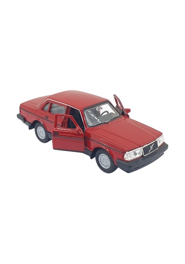 1:32 Volvo 240 Gl Çek Bırak -araba - 43784-kırmızı Kırmızı