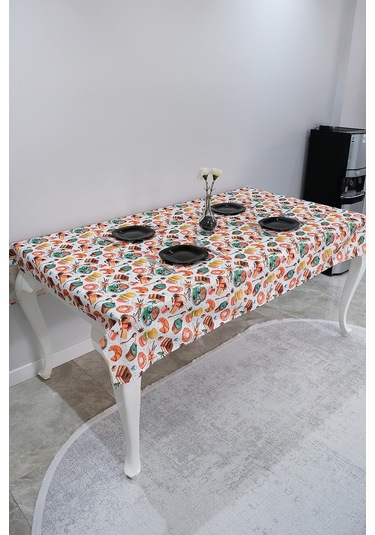 Sufre Sıvı Geçirmez Masa Örtüsü Sofra Bezi Sofra Örtüsü Piknik Örtüsü Cakes