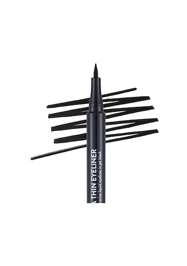 Flormar Ultra Thin İnce Keçe Uçlu Likit Göz Kalemi 001 Black