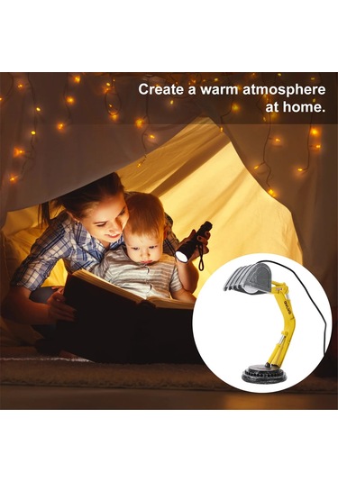 Ekskavatör Masa Lambası Led Noel Işıkları Yatak Odası İçin Diğer