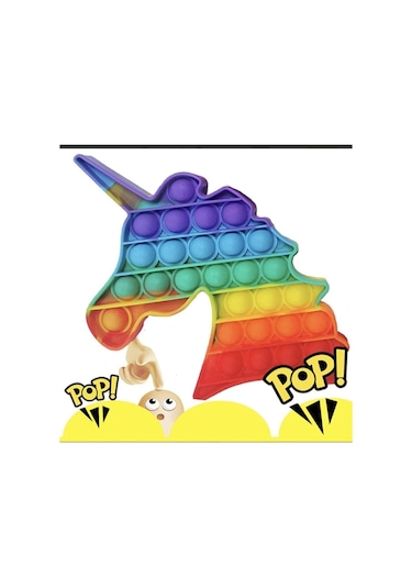 Pop It Push Buble Fidget Unicorn Popit Zihinsel Ve Duyusal Stres Oyuncağı