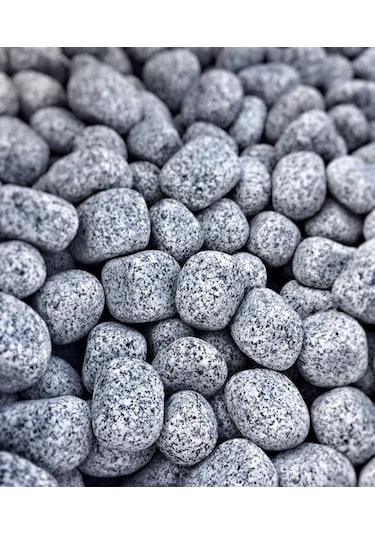 T-May Granit Taşı - Bahçe Süsü, Ve Akvaryum Dekorasyonu Için Dere Çakılı 25 Kg 2-4 Cm