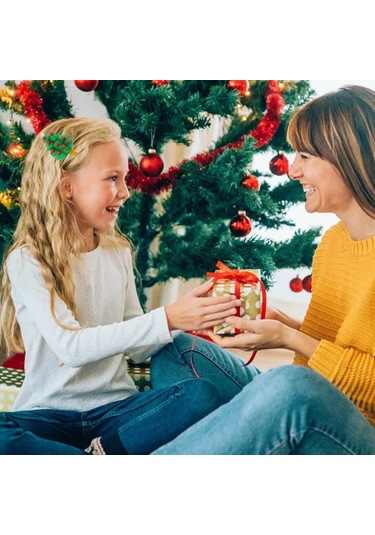 Noel Saç Tokası Güzel Sevimli Ren Geyiği Boynuzu Saç Aksesuarları Boynuzlu Ve Kulaklı Kafa Bandı Payet Saç Tokası Çok  Renkli