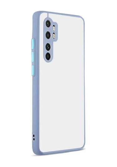 Xiaomi Mi Note 10 Lite Kılıf Zore Hux Kapak Mor
