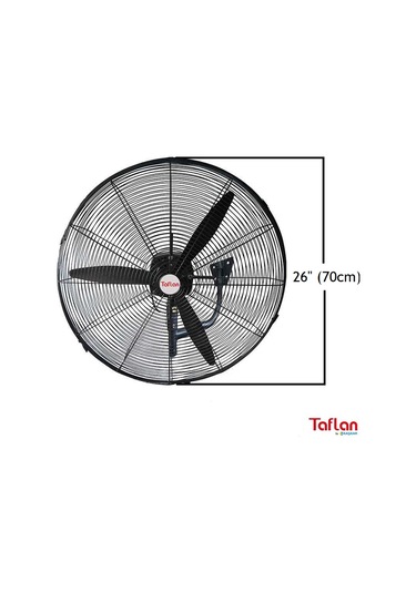 Taflan FLW-650-B 26" Sanayi Tipi Duvar Vantilatörü