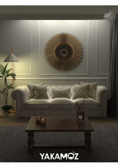 Br Yakamoz Taş Rengi Kırlent , Yastık Kılıfı Kadife Görünümlü Velvet Touch Serisi Taş Rengi