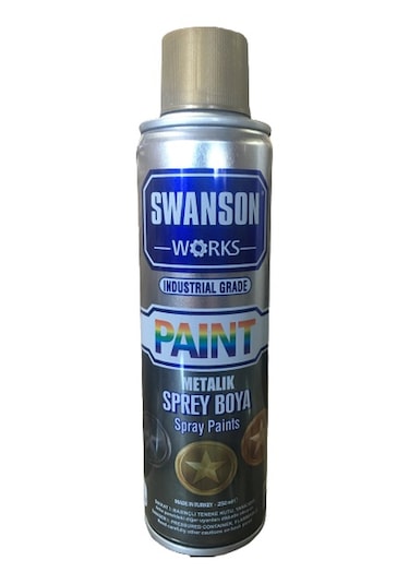 Swanson Works Metalik Sprey Boya Gümüş 400 ML N11.15183