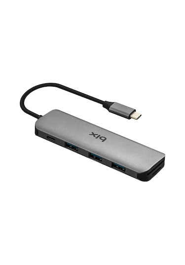Daytona Bix Bx08Hb Type-C=Usb3.0 3+Pd+Sd+Micro Sd