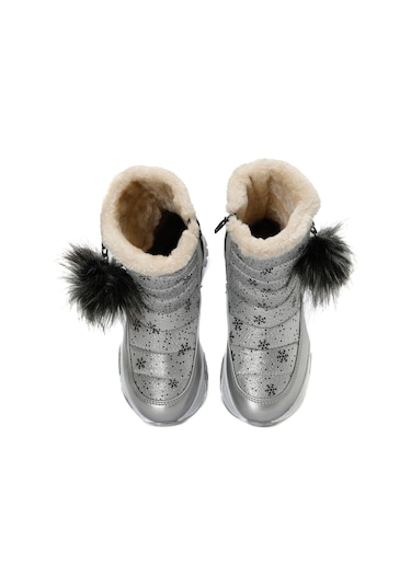 Bınono Leno F 3pr Gri Kız Çocuk Kar Botu 000000000101486803 Gri
