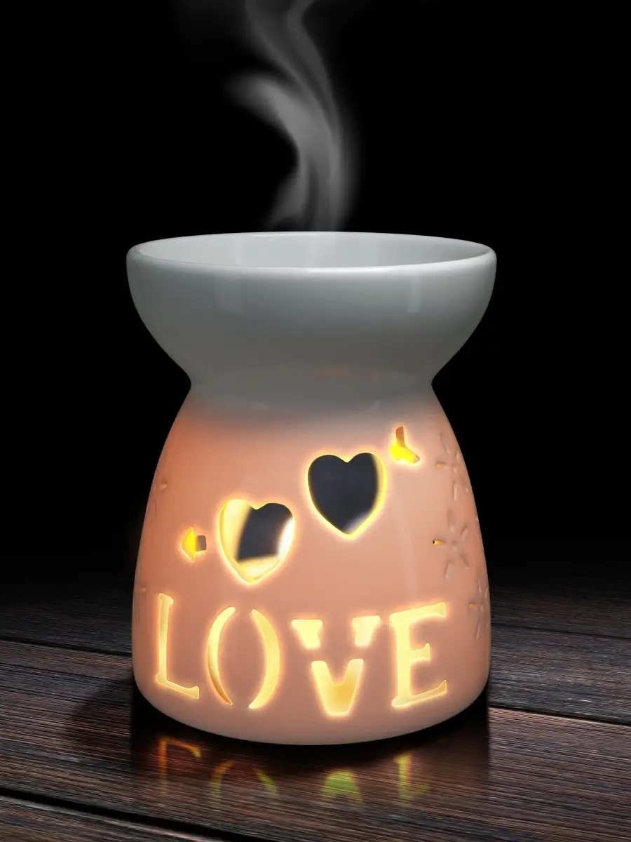 Familylove Esansiyel Yağlar Ve Mumlar İçin Seramik Aromalamba 18332383