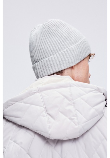 Gri Düz Örgü Bere 323024etc001 007 Gri