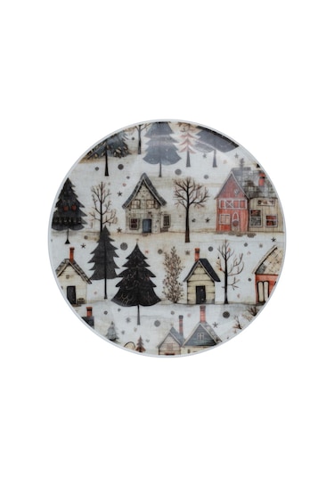 Kütahya Porselen Nostalgia 6 Kişilik Pasta Takımı