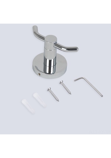 Shineyee Paslanmaz Çelik Çift Kanca - Dayanıklı Metal Konstruksiyon, Rust Ve Korozyon Karşısında Dayanıklı, Evde Düzen Ve Dekorasyon İçin Elbise, Havlu, Anahtar Vb. Asma Diğer