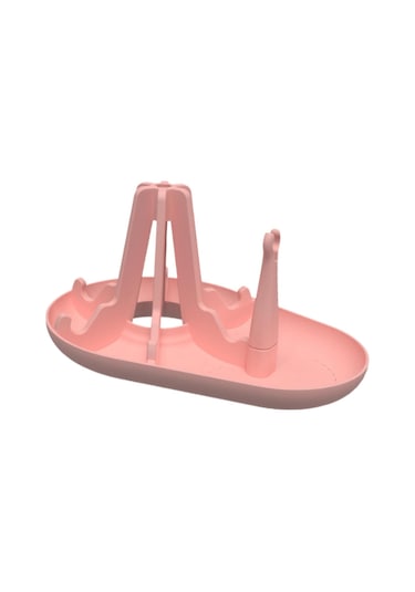 Suntek Kahve Kupa Su Bardak Rafı Taşınabilir Şişe Pembe