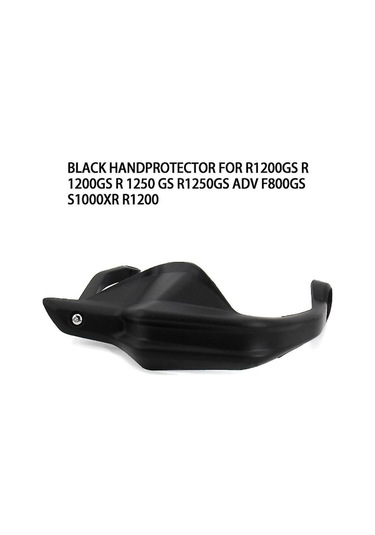 Siyah Motosiklet El Koruyucusu