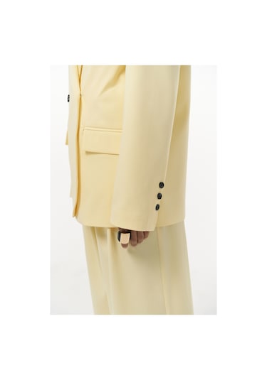 Mai Studios Co. Kaylee Sarı Blazer Sarı