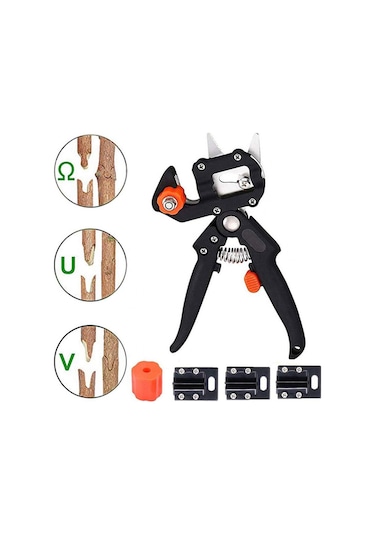 Garden Pro Çantalı Bitki Aşılama Makası ve Bağlama Bandı