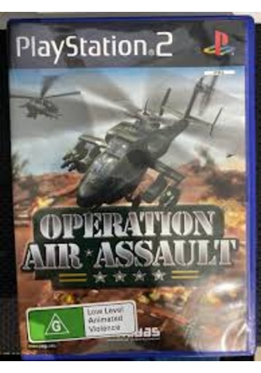 Midas Operation Air Assault Helikopter PS2 Oyun