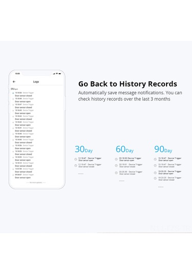 Fosenze Sonoff Dw2 Wifi Akıllı Kapı Penceresi Alarmı - Ewelink Uygulaması İle Uzaktan Kontrol, Durum Senkronizasyonu Ve Alarm Bildirimleri Pil Dahil Değil