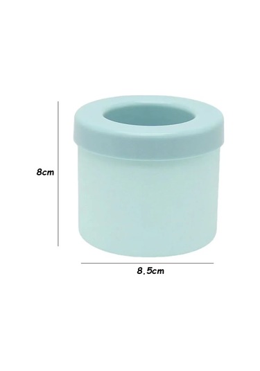 Silikon Buz Kovası Fincan Kalıbı Buz Küpleri Tepsisi Gıda Sınıfı Gri