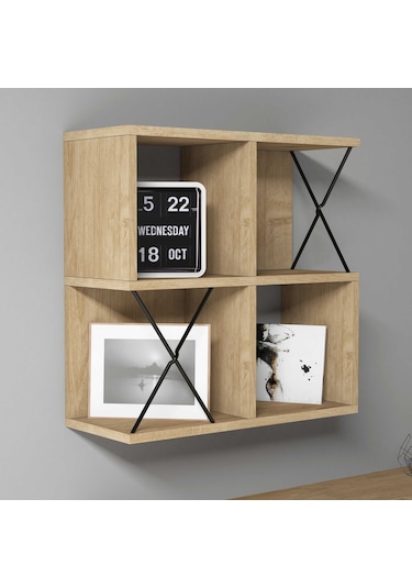 Variant Variant Extra Duvar Rafı - Meşe