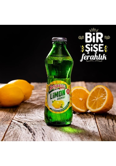 Beypazarı Limon Aromalı Maden Suyu 200 Ml X 24 Adet