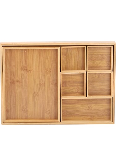 Meyve Tepsisi, Çay Töreni Aksesuarları Kombinasyonu Bambu Kurutulmuş Meyve Tepsisi Atıştırmalık Tabak Tutucu Ev Çay Töreni İçin