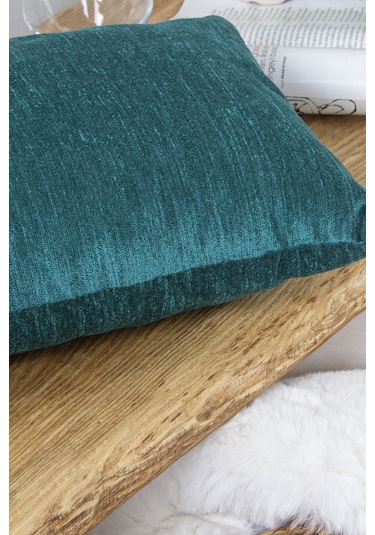 Soften Koyu Yeşil Dekoratif Kırlent 50x30 Cm Yeşil
