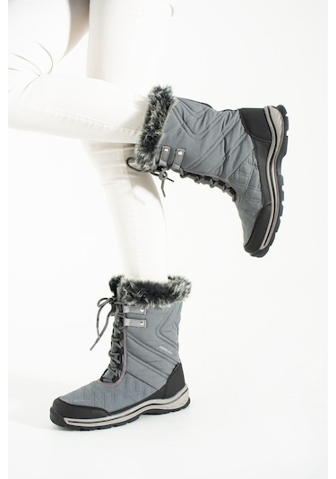 Hammer Jack Usoa Gri Bayan Su Geçirmez Kar Botu 20109 Gri