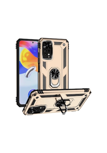 Xiaomi Redmi Note 11 Pro Plus 5g Kılıf Zore Vega Kapak Rose Gold